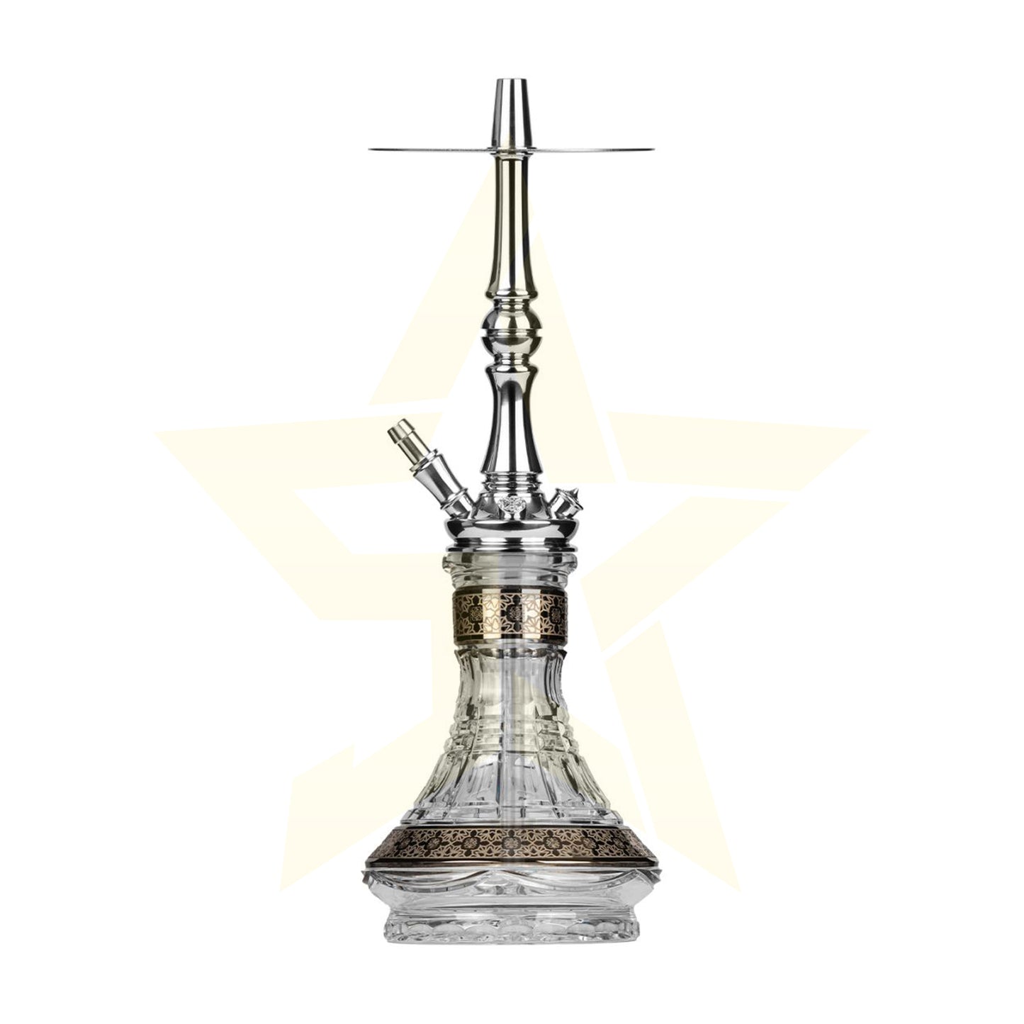Moze Tradi M - Silver - Caesar Crystal Sahara Hookah
