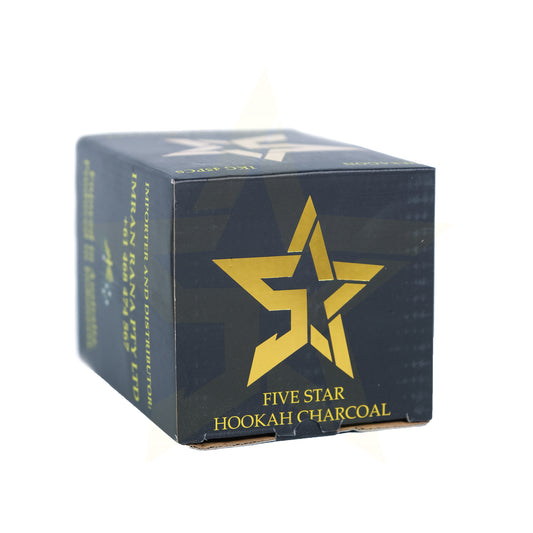 5 Star Hookah Charcoal - Hexagon